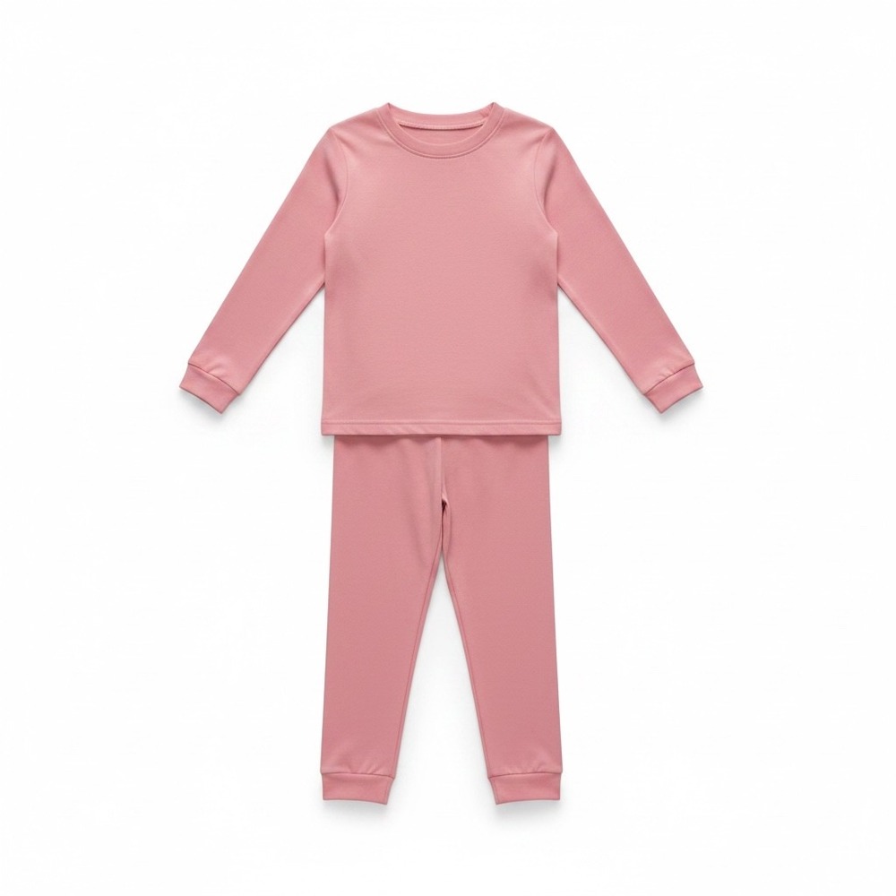 TINFL Vaenait Kids‎ Aeroheat Extreme Thermal Pajama Set Pink Size 6Y NEW